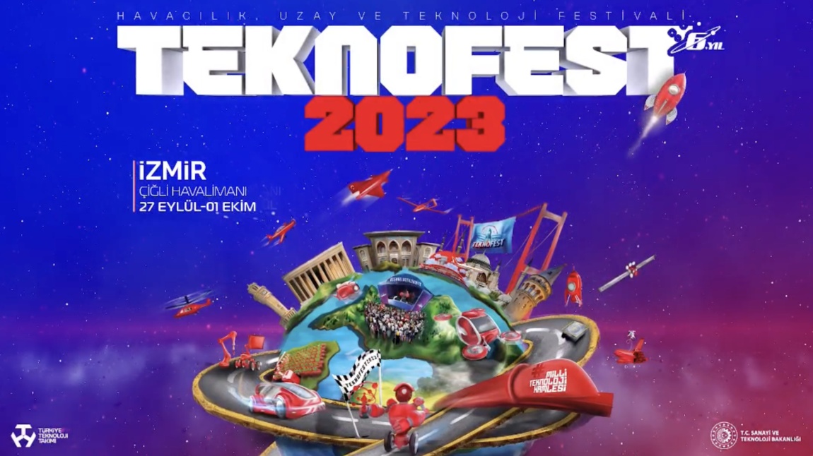 Teknofest 2023 İzmir Tanıtım Filminde Öğrencimiz Mehmet Ali Efe Yanar Rol Almıştır